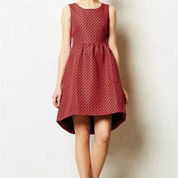 Anthropologie Geojacquard Dress By Lili Wang for Lilis Closet, Seen on TV - Picture 3 of 14